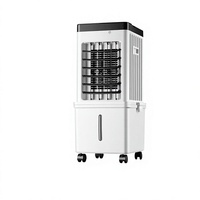 Pendingin Udara Evaporatif Berpendingin Air AC Rumah Tangga Pintar Kontrol Jarak Jauh Mekanis Penggunaan Ganda Hemat Energi Osilasi Senyap