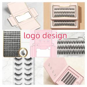 ชุดต่อขนตาปลอมแบบกาวในตัว 3 มิติ แบบใช้ซ้ำได้ ลายตาแมวธรรมชาติ มองไม่เห็นรอยต่อ สำหรับต่อขนตาเอง - Product Image 6