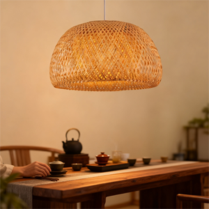 Hot Selling <strong>Bamboo</strong> Woven Pendant <strong>Light</strong> Restaurant Pendant <strong>Light</strong> E27 Pendant Lamp Decor Restaurant Dining Room LED <strong>Bamboo</strong> <strong>Light</strong> - Product Image 4