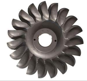 맞춤형 ZHENZHE 펠튼 휠 터빈 프랜시스 터빈 러너 청동/황동/스테인리스 스틸 임펠러 수력 터빈 워터 펌프 - Product Image 4