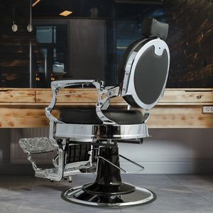 Chaises de salon de coiffure modernes et classiques Chaises de salon de coiffure antiques et classiques inclinables durables Prix - Product Image 2