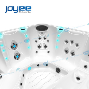 JOYEE Commande en gros Jacuzzis <span class=keywords><strong>Spa</strong></span> extérieur 6 <span class=keywords><strong>places</strong></span> <span class=keywords><strong>Prix</strong></span> bon marché Bain à remous à économie d'énergie Gecko extérieur Bain à remous <span class=keywords><strong>Spa</strong></span> - Product Image 4