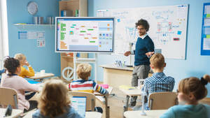 Hiseeview Electronic Smart <b>Board</b> with Stand Infrared Touch Screen 55 65 75 86 Inch Interactive <b>Board</b> for Meeting or School - Product Image 5