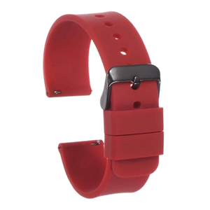 Bracelet de montre universel à libération rapide en silicone, 12 mm, 14 mm, 16 mm, 18 mm, 20 mm, 22 mm, 24 mm, bracelet de montre de <span class=keywords><strong>sport</strong></span> étanche - Product Image 1