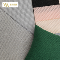 En stock, tissu en maille 100% polyester 150D léger, résistant à l'abrasion, écologique et durable, pour chaussures de sport, de randonnée et de gym