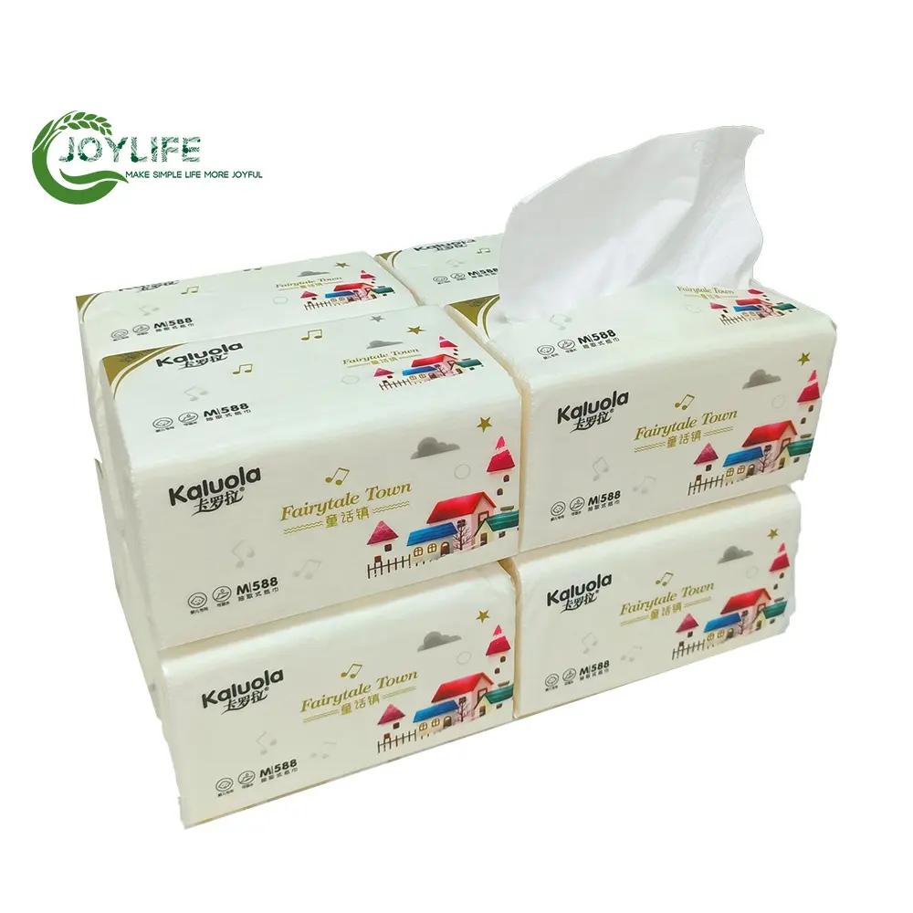 Papier de soie de haute qualité, 100% pulpe vierge, 3 plis, 4 plis, pour soins de la peau, pour bébés et adultes