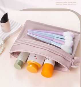 PVC Cosmetic <b>Bag</b> Small Storage Hand-held Zipper <b>Bag</b> Inner Liner for <b>Makeup</b> - Product Image 4