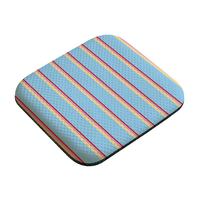 Coussin de siège en mousse à mémoire de forme, motif dessin animé, 35x35 40x40 45x45cm, housse en polyester, coussin de bureau pour soulager les douleurs aux fesses