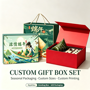 Custom Printed Paper Gift <b>Boxes</b> Color Packaging <b>Box</b> <b>Set</b> for Kids Products Pastel Cute Design - Product Image 3