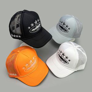 Gorra de Béisbol de 5 Paneles de Alta Calidad con Cordón, Gorra Trucker con Estrella Bordada y Malla - Product Image 6