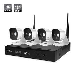En gros H.264 8CH 1080P 2MP Caméras DE VIDÉOSURVEILLANCE Wifi Système de Sécurité Sans Fil NVR <span class=keywords><strong>Kit</strong></span> avec détection humaine - Product Image 2