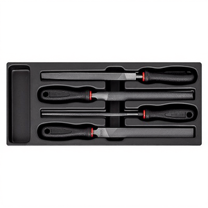 Bandeja de Almacenamiento de Herramientas de Plástico con Cuatro Destornilladores para Uso en Logística y Almacenes - Product Image 2