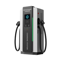 Penjualan Terlaris Charger EV 180kw Ultra-Cepat DC 380V CCS2/GB-T Charger Mobil Listrik DC untuk Pengisian Daya Umum