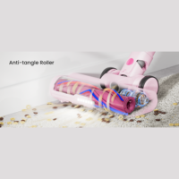 Aspirateur à bâton sans balais 260W, 27KPa, écran OLED, 45 min d'autonomie, pour poils d'animaux, tapis, sols durs, H19