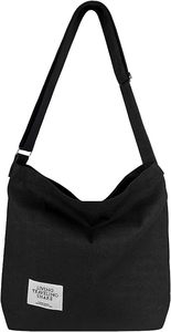 Sac bandoulière unisexe personnalisable avec logo et lettres, style homme, sac de plage, sac de shopping, sac en toile à bandoulière unique - Product Image 5