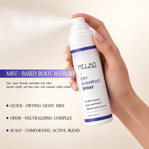 Spray de Champú Seco para Cabello Graso, Absorbe la Grasa Instantáneamente, Refresca la Raíz del Cabello, No Requiere Agua, Acabado Ligero y No Grasoso - Product Image 5