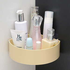 Nouvelle étagère murale multifonctionnelle en plastique de style <span class=keywords><strong>moderne</strong></span> et simple, gain de place, pour <span class=keywords><strong>cuisine</strong></span>, avec ruban adhésif sans trace - Product Image 5