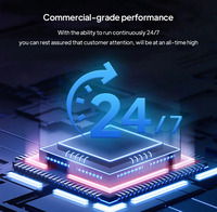 Écran tactile HD 29 pouces, barre extensible pour affichage publicitaire LCD en centre commercial, métro, intérieur, luminosité 700 cd/m², 1 an de garantie