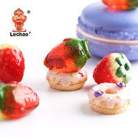 Bonbons Gélifiés à la Fraise 3D 4D Saveur Fruitée Faible Teneur en Sucre en Gros de l'Usine de Confiserie Chinoise – Sachet