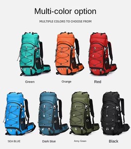 <span class=keywords><strong>Mochila</strong></span> <span class=keywords><strong>de</strong></span> Senderismo y Montañismo <span class=keywords><strong>de</strong></span> Gran Capacidad <span class=keywords><strong>de</strong></span> <span class=keywords><strong>60</strong></span> <span class=keywords><strong>Litros</strong></span>, Impermeable, <span class=keywords><strong>de</strong></span> Poliéster, para Viajes y Campamentos al Aire Libre - Product Image 6