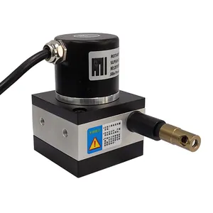 0-10K linear potentiometer position sensor 1000mm draw wire sensor length analog linear sensor