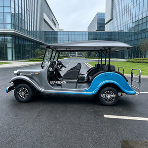 Voiture électrique vintage élégante et rétro, idéale pour les visites touristiques, les trajets de luxe pour réceptions de mariage et les excursions en ville historique. - Product Image 1