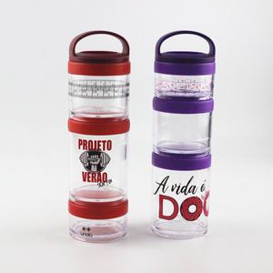 מחסנית חלבון אבקת מנעול מיכל אחסון צנצנות - Product Image 1