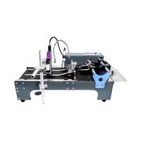 Imprimante de codage jet d'encre automatique en ligne pour sacs plastiques, cartons, mini-machine de pagination, étiqueteuse de papier, petit alimentateur