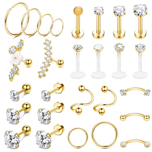 Agent de dropshipping : Nouveauté – Boucles d'oreilles créoles uniques givrées en acier inoxydable pour femme – Collection Mode & Beauté - Product Image 2