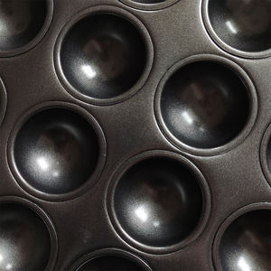 صينية خبز معدنية نصف كروية مخصصة عالية الجودة وغير لاصقة لصنع الكعك والخبز - Product Image 3