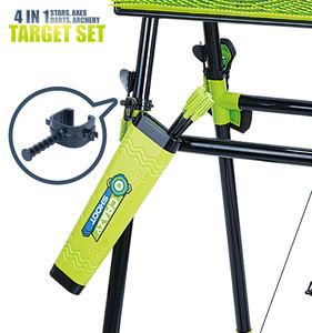 مجموعة ألعاب رمي الهدف التعليمية 4 في 1 ولوجين 18 بوصة تتضمن محاور نجوم سهام وألعاب رماية دارتبوارد - Product Image 2