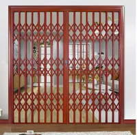 Grille de sécurité pour maison, rétractable, pliable, en aluminium, anti-dommages, anti-vol