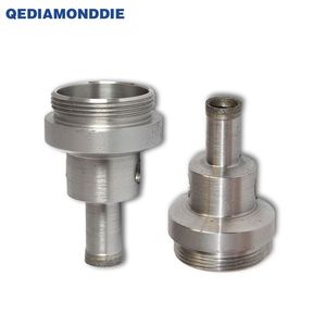 Broca de diamante sinterizado de fábrica personalizable con vástago de rosca para concha de mar de 5mm y 6mm de diámetro - Product Image 1