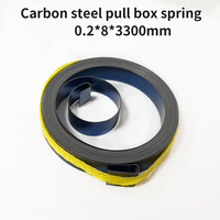 Ressort en spirale en acier plat métallique de 0,06 à 0,5 mm d'épaisseur, ressort de torsion en spirale, ressort de puissance