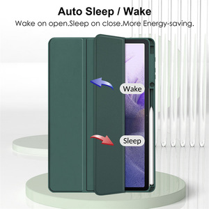 <span class=keywords><strong>Funda</strong></span> Transparente de Acrílico para <span class=keywords><strong>Samsung</strong></span> TAB S11 TAB S10 Lite con Ranura para Lápiz, <span class=keywords><strong>Funda</strong></span> Protectora Inteligente de Cuero PU a Prueba de Golpes - Product Image 2