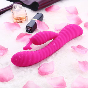 Juguete sexual de silicona para mujer 100% resistente al agua 9 frecuencias de vibración punto G estimulador del clítoris vibrador de conejo - Product Image 2