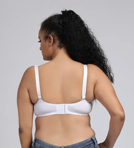Ventes directes d'usine Ultra-mince grande taille pleine coupe sous-vêtements dentelle <span class=keywords><strong>transparente</strong></span> large bandoulière soutien-gorge pour femmes - Product Image 3