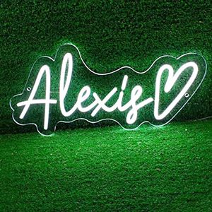 Enseigne au néon LED personnalisée avec logo pour magasin d'affaires, enseigne au néon pour mariage, fête d'anniversaire, bar, salle de <span class=keywords><strong>jeux</strong></span>, décoration murale pour la maison - Product Image 3