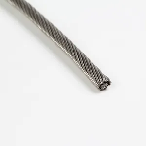 Hot Sale Anti-Corrosion Wire Rope 1X19 0.6MM Stainless Steel Wire Rope For Industry