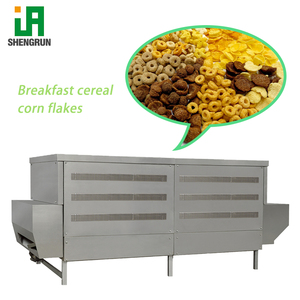 Ligne de production complète de céréales petit-déjeuner, usine de fabrication de cornflakes, ligne d'extrusion de cornflakes - Product Image 2