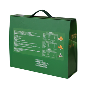 Bán Buôn Biểu Tượng Tùy Chỉnh In Hình Dạng Sáng Tạo Thiết Kế Zongzi Bánh Bao Gạo Mặt Trăng Pastry Bao Bì Thực Phẩm Hộp Quà Tặng Với Xử Lý - Product Image 3