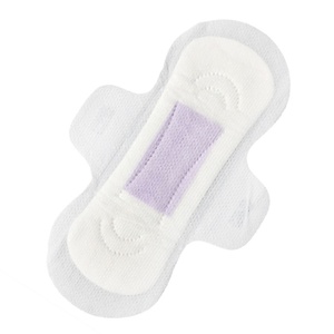 Toallas Sanitarias Desechables de Algodón Orgánico con Alas, Higiene Femenina, Transpirables, para Uso Nocturno, Venta al por Mayor, Súper Absorbentes - Product Image 6