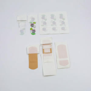 다양한 모양의 접착 밴드 나비 모양 H형 손가락 끝 방수 상처 플라스터 - Product Image 3