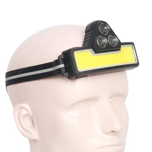 Tốt nhất người bán <span class=keywords><strong>Big</strong></span> COB siêu sáng 2000mAh không thấm nước có thể sạc lại USB <span class=keywords><strong>Head</strong></span> Light Torch đèn lồng đèn pin chiến thuật đèn pin <span class=keywords><strong>Led</strong></span> Đèn Pha - Product Image 1