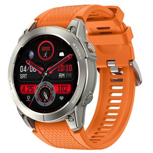 S53 สมาร์ทวอทช์บลูทูธโทรเครื่องวัดอัตราการเต้นของหัวใจแบบเรียลไทม์เครื่องวัดการนอนหลับ 3ATM กันน้ำจีพีเอส ไป่โตวตำแหน่งนาฬิกาข้อมือกีฬา - Product Image 2