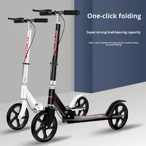 Trottinette Pliable Adulte à Frein à Main, Roues Planaires, Deux Roues, pour Ville et Campus, Vitesse Maximale 30-50 km/h - Product Image 6
