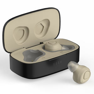 Nuevos auriculares duales Mini audífono con compartimento de carga para adultos, reducción de ruido <span class=keywords><strong>en</strong></span> el oído, sin silbidos, recargable - Product Image 1