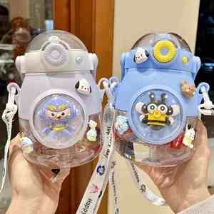 Large Capacity Kids School Portable Sports Water Bottle With Strap 2026 New Wholesale Gifts Cute Children 900ml Water <b>Cup</b> - Product Image 3