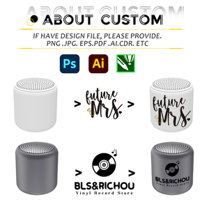 IDEA GIFT Altavoz Bluetooth con Logotipo Personalizado para Teléfonos Móviles - Altavoces Portátiles de Plástico con Serigrafía, Regalos Promocionales - Product Image 3