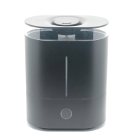 Humidificateur Électrique Ultrasonique à Brume Froide 4L avec Contrôle d'Humidistat, pour Maison, Hôtel, Voiture, Remplissage par le Haut, en Plastique, Aromathérapie, Ultra-Silencieux